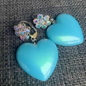 Blue Heart Barbie Tarina Tarantino Earrings